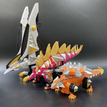 BQ103 バンダイ 爆竜戦隊アバレンジャー トップゲイラー ステゴスライドン アンキロベイルス まとめて キラーオー ジャンク