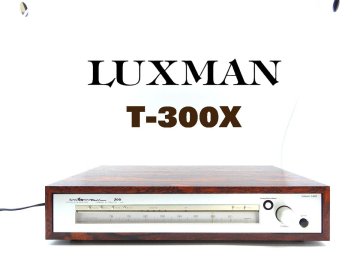 LUXMAN T-300X ラックスマン ステレオチューナー FM専用　5連バリコン　【中古品/ジャンク品】