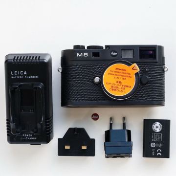 【低ショット数・整備済】Leica M8 ライカ ブラック CCDレンジファインダー デジタルカメラ M型 