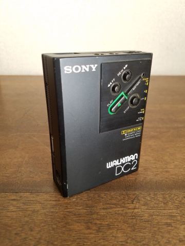 当時物 SONY WALKMAN WM - DC2 CASSETTE PLAYER MADE IN JAPAN 日本製 ソニー ウォークマン ステレオ カセット プレーヤー 昭和 レトロ