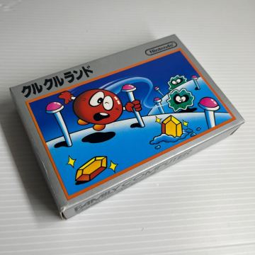 【未使用可能性有・1円スタート】 ファミコンソフト クルクルランド　FC