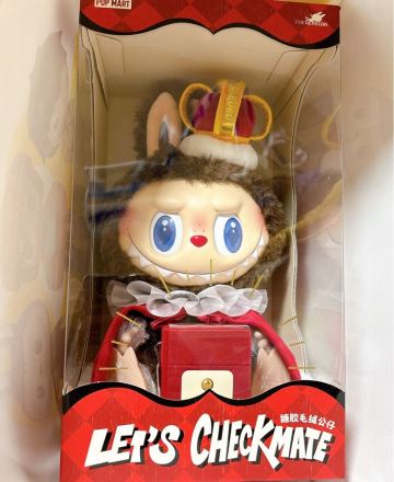 ラブブ ポップマート THE MONSTERS レッツ チェックメイト ぬいぐるみ POPMART Labubu 正規品