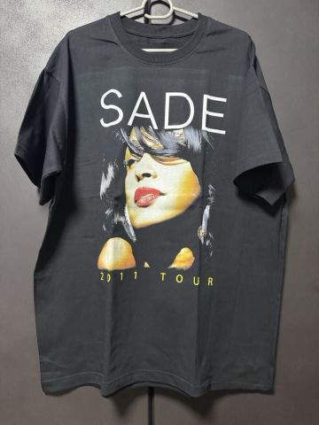 Sade The Ultimate Collection Tour T_shirts XL タグ無　JOHN LEGEND 2011 シャーデー　R&B