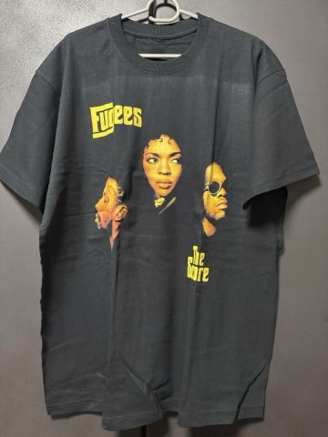 FUGEES _ The Score University of Maryland 1996 T_shirts XL タグ無 フージーズ Lauryn Hill、Wyclef Jean SOUL Hiphop ローリンヒル