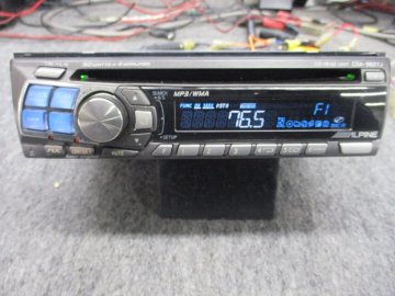 ▼ 動作OK アルパイン ALPINE CDA-9827J CD ラジオ 1DIN CDデッキ CDプレーヤー オーディオ 中古品