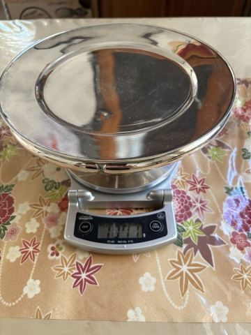 純銀　李朝　コンポート　食器　約1072g