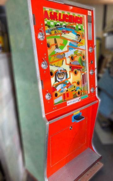 稼動品 駄菓子屋ゲーム 十円ゲーム A級LICENCE レトロゲーム 検索用 新幹線ゲーム 筐体 アーケード