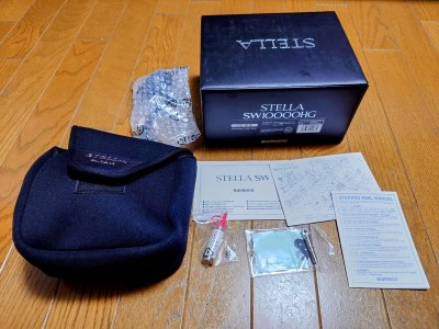 超美品 2024 10/18 購入 シマノ 22ステラSW 10000HG 3年保証付