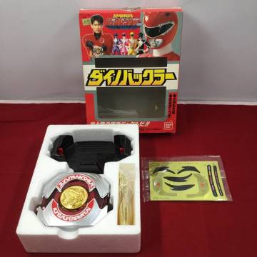 ★☆当時物 BANDAI バンダイ 恐竜戦隊 ジュウレンジャー ダイノバックラー 一部難あり ジャンク 中身美品☆★