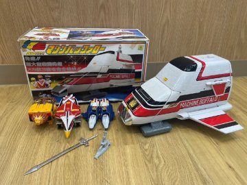 【10MKア06008E】★１円スタート★バンダイ★超獣戦隊ライブマン★①ビッグスケール マシンバッファロー★②ライブロボ超獣合体★まとめ★