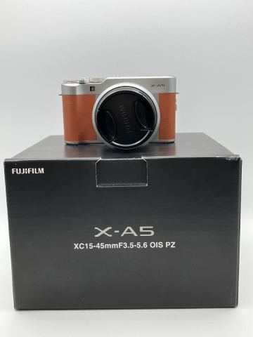 【O707-j】 FUJIFILM 富士フイルム X-A5 稼働品 ミラーレス一眼カメラ デジタルカメラ 箱付