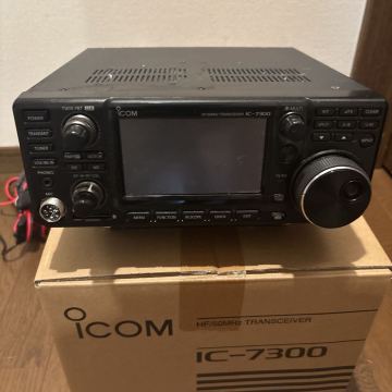 アイコム IC-7300 100W OPC-2350LU 通信ケーブル　その他USBケーブル1本