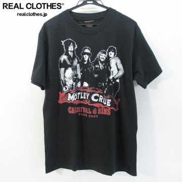 ☆MOTLEY CRUE/モトリークルー SHOOT製 CARNIVAL OF SINS TOUR 2005 バンT/バンドTシャツ/L /UPK