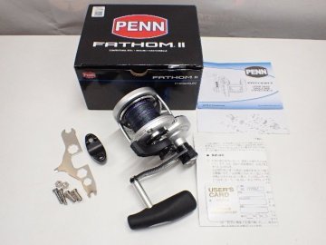 PENN ベイトリール Fathom II 2speed FTHII25LD2 ペン ファゾム 2スピード 元箱/説明書付き ￡ 72E5F-2
