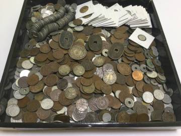 古銭　銀貨　大量　まとめ　3.1kg 雑銭　日本　コイン