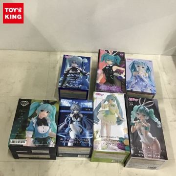 1円〜 未開封 初音ミク等 BiCute Bunnies Figure rurudo WHITE ver、Exc∞d Creative SweetSweets シトロンマカロンver.他