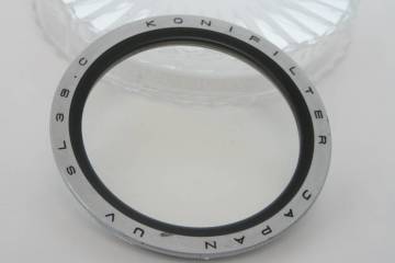 銀縁　コニフイルター　 UV SL39 49mm　ねじ込み式　中古品