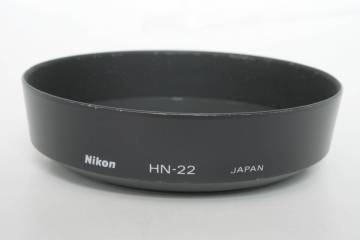 Nikon　 HN-22 　ニコン 　Ai-S 35-70mmF3.5・35-135mm・AFマイクロ60mm等用 メタルフード 中古小難品