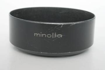 古い　ミノルタ　メタル　フード　D55NA　ミノルタ　 MC58mmF1.4用 55mm　　ねじ込み式 　中古品