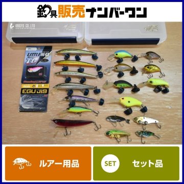 メガバス イマカツ エバーグリーン バスルアー 19個セット リップライザー BT100 ピッコロ フラットサイド コンバットクランク 等