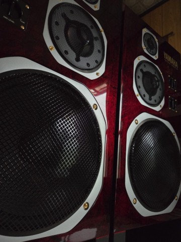 極美品　鏡面磨き仕上げ　　YAMAHA NS-1000M スピーカー　
