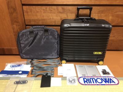 ☆極美品☆激レア☆RIMOWA リモワ　ステルス　ビジネストロリー4輪　　26L 早い者勝ち　入手困難　イエローカスタム