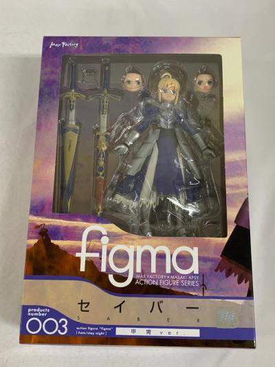 【1円～】figma 003 Fate/stay night セイバー 甲冑ver．