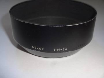 Nikon HN-24 ニコン70-210mm、75-300mm、100-300mm用メタルフード 62mm径 純正レンズフード 2464【送料無料】