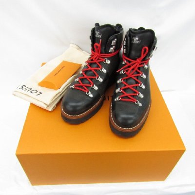 1円～ 【中古品】ルイ・ヴィトン NIGO メンズ アンクルブーツ 2020 アルピニストライン ダミエジャイアント 1A81DE UK6 25.0cm 11936477 16