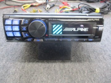 ▼ 動作OK アルパイン ALPINE CDA-117Ji CD USB ラジオ 1DIN CDデッキ CDプレーヤー オーディオ 中古品