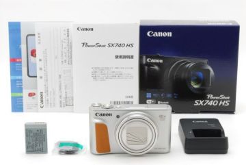 【新品 未使用】 キャノン Canon PowerShot SX740 HS シルバー　#A145-K14SE