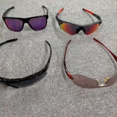 OAKLEY サングラス 4本セット OAKLEY 偏光ミラーレンズ ランニング まとめ売り 5150011