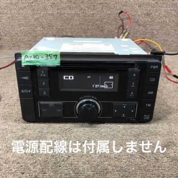 AV10-357 激安 カーステレオ TOYOTA PIONEER CP-W66 08600-00P10 DEH-8068ZT CDプレーヤー FM/AM 本体のみ 簡易動作確認済み 中古現状品