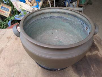 NO.104　青銅火鉢　中古