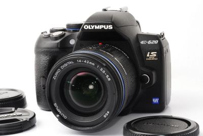 ★実用美品★ オリンパス OLYMPUS E-620 ボディ + ZUIKO DIGITAL 14-42mm F3.5-5.6 ED フォーサーズ #F74#075090