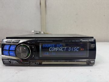 アルパイン CDA-9853J CDヘッドユニット 動作確認済 配線付き 中古品 ALPINE