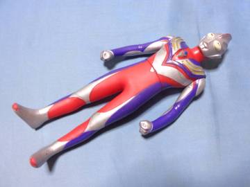 ウルトラマンティガ　マルチタイプ　新造形/バンダイ ウルトラマン　ウルトラヒーロー　ソフビ