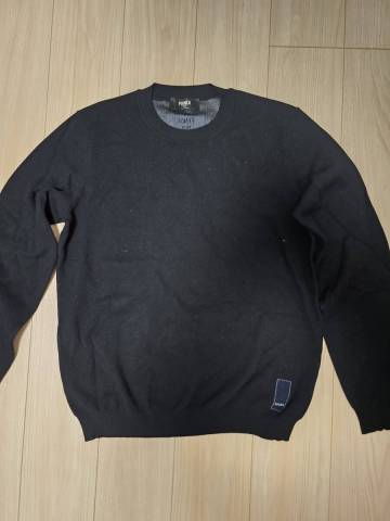 2024年購入 美品 FENDI フェンディ ニット セーター 52 L XL ブラック 黒 銀座路面店購入 国内正規品