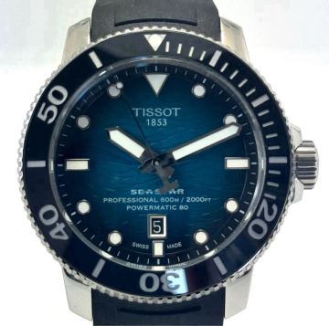 ティソ　TISSOT　シースター2000　プロフェッショナル　パワーマチック80　T120607A　自動巻　ラバーベルト　超美品