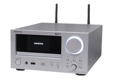 ★美品！ ONKYO オンキョー CR-N775 ネットワークCDレシーバー シルバー 2017年製