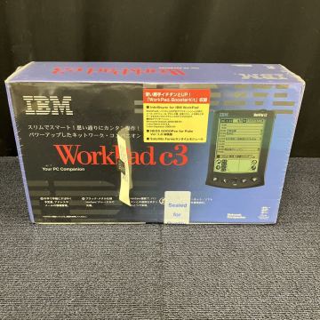 (1)◎260【未開封】IBM WorkPad c3 (8602-50J) ワークパッド 8MB 2002年購入品 Palm PDA レア