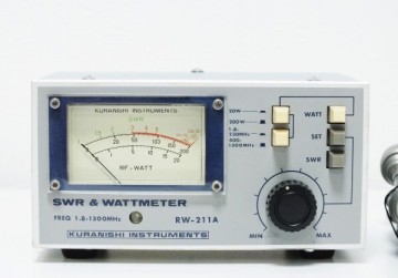 クラニシ　RW-211A　SWR/パワー計　1.8～1300MHz