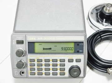 AOR　高感度　広帯域受信機　AR-3000A　100KHz～2036MHz