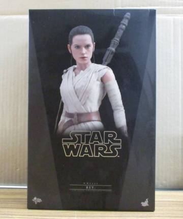 #w24【梱100】ホットトイズ 1/6 スターウォーズ フォースの覚醒 MMS336 REY フィギュア