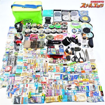 ★☆船エサ釣り用仕掛け、針など用品 豪華超大量セット 第一精工 受太郎130 金青物 船ビシアジ ハリス PEライン大量！マダイ等青物に☆★