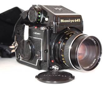 M Mamiya 645 MAMIYA-SEKOR C 1：2.8　80mm 中判フィルムカメラ レンズセット マミヤ 