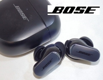 11105[A]動作品♪【BOSE◆ボーズ】QuietComfort Ultra Earbuds/完全ワイヤレスイヤホン イヤフォン/ノイズキャンセリング/ブラック/441408