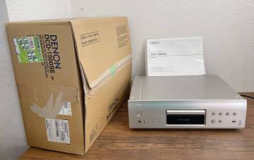 【DENON デノン型番：DCD-1500SE スーパーオーディオCDプレーヤー♪】音出しOK/再生機器/現状品/外箱入/A711-469