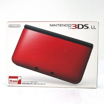 ★中古★ニンテンドー3DS LL 本体 レッド×ブラック SPR-S-RKAA(RED×BLACK/Nintendo/任天堂)★【GM623】