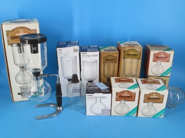 未使用多数　ハリオ　HARIO　コーヒー　サイホン　テクニカ　用下　ボール　12点　現状品　箱と中身の確認はしておりません。　（箱　12PTG